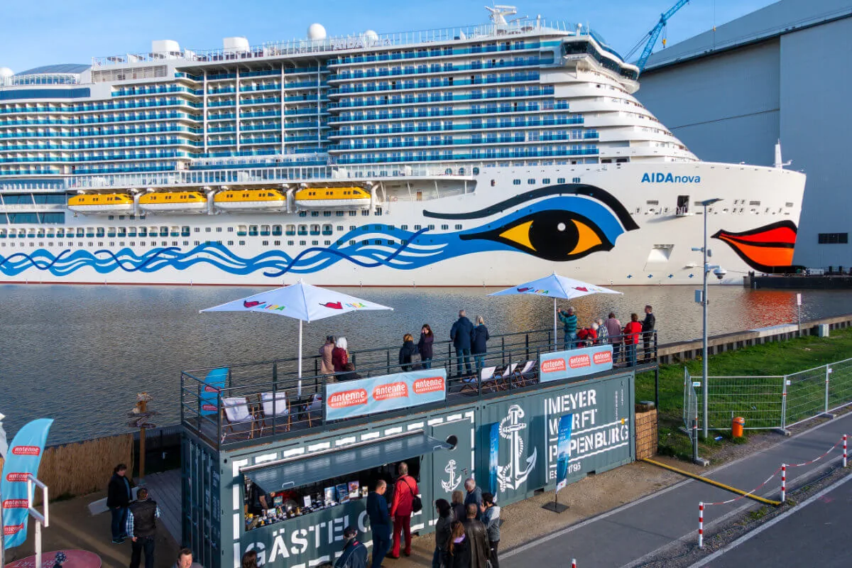 Ozeanriesen aus Papenburg von der Meyer Werft